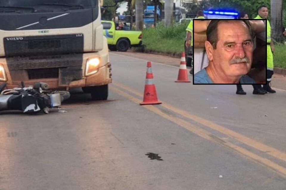 Antigo morador de Santa Helena morre atropelado em Sinop MT