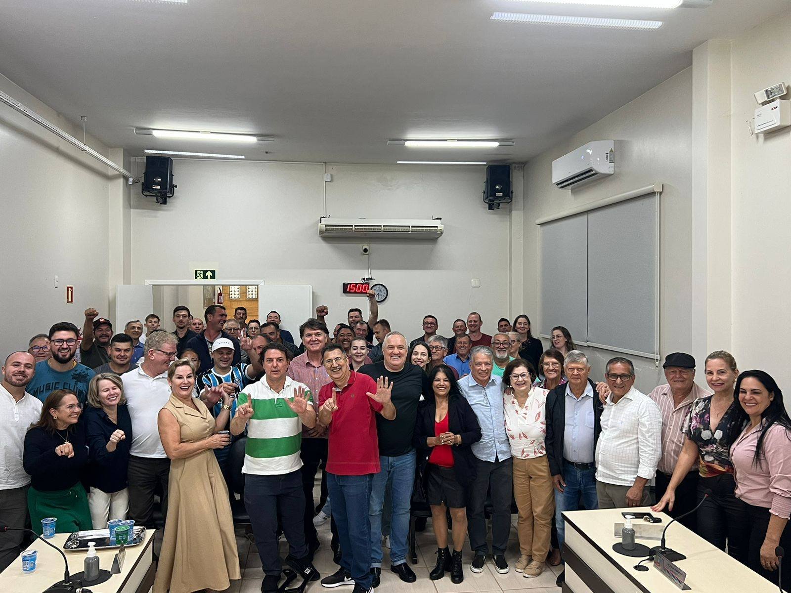 Com prestígio do presidente estadual, MDB de Missal elege nova Executiva