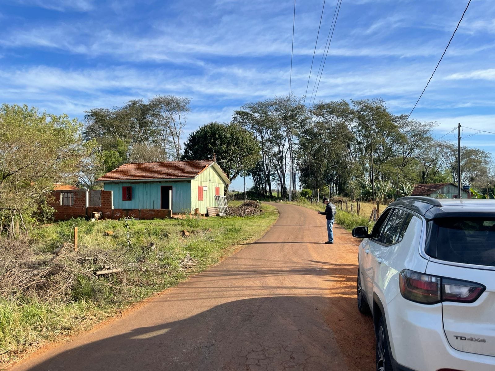 Asfalto SH a Ramilândia: Perito fez trabalhos de campo nesta sexta em São Roque