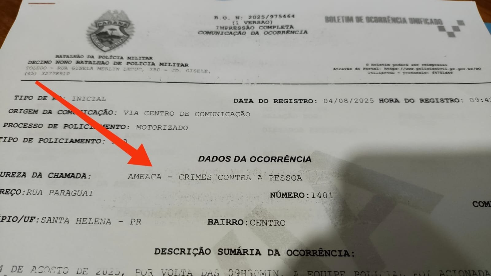 Ameaças a servidores da Habitação de Santa Helena vão parar na polícia por causa do Residencial Porto Seguro
