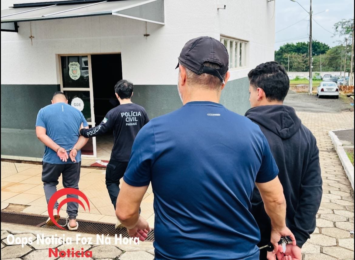 Caem em Foz, suspeitos de envolvimento na morte de rapaz, ex-morador de Diamante. Um preso era procurado pela Interpol