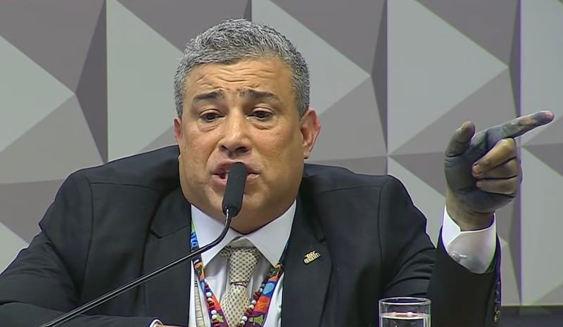 Presidente da Confederação dos Agricultores Familiares tenta explicar rombo de 800 milhões à CPMI e acaba preso por falso testemunho