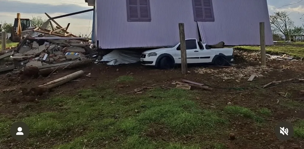 Exclusivo: Prefeito fala sobre tornado que atingiu o menor município de SC
