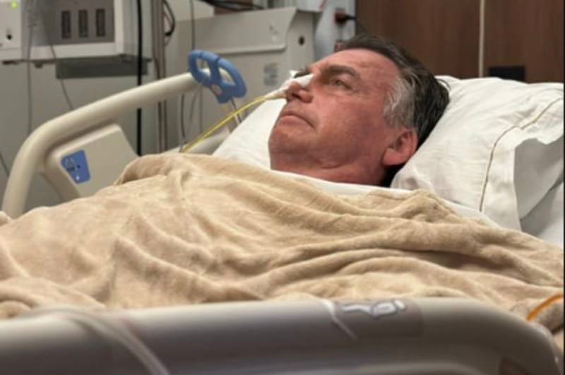 Bolsonaro passa mal e é levado às pressas para hospital em Brasília