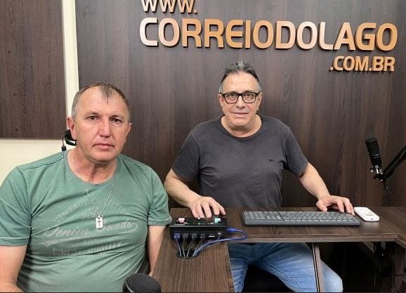 Osmar, sempre “Ben” informado sobre agricultura, fala da boa safra de trigo e plantio de soja em Santa Helena