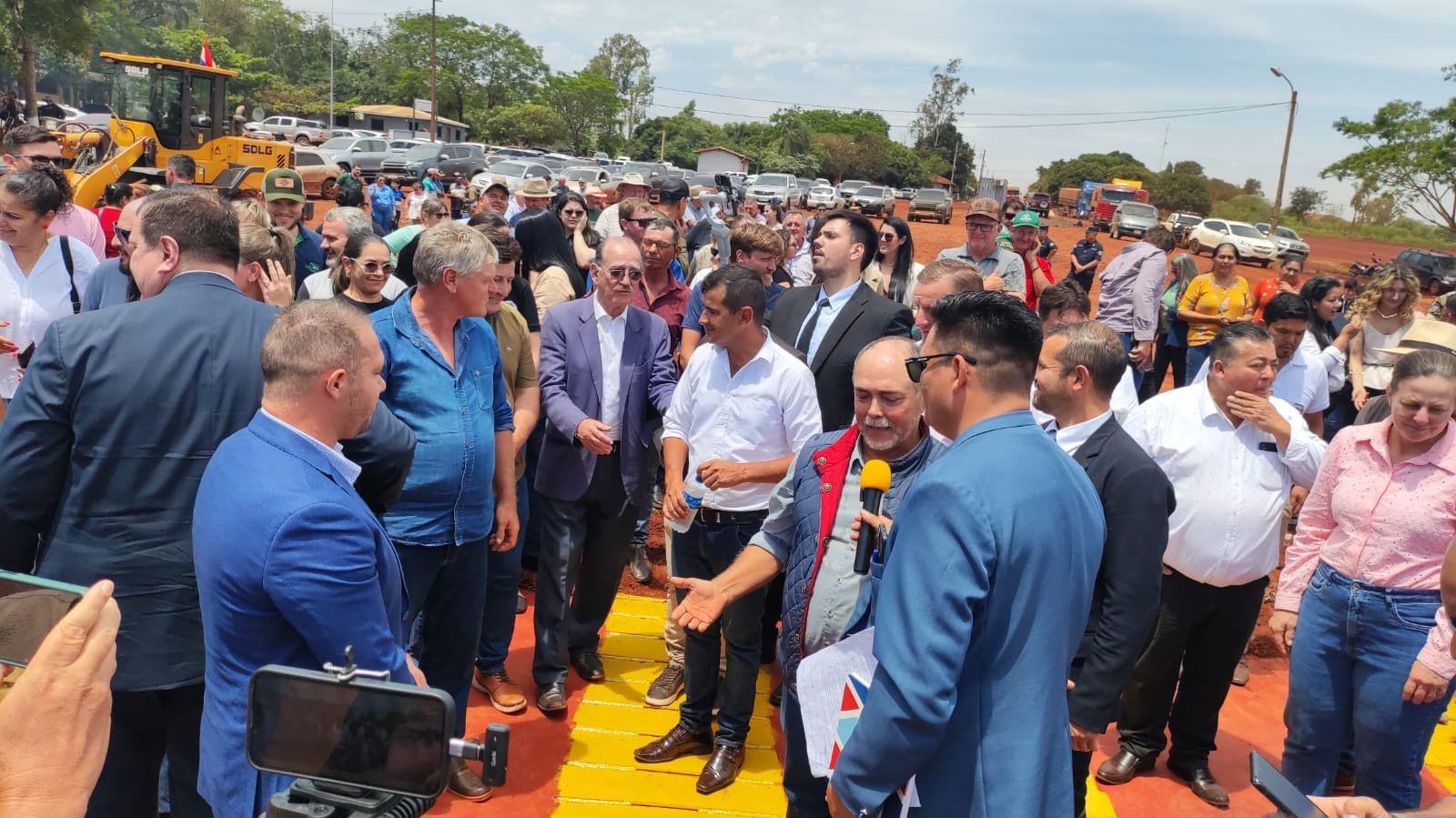 Presença santa-helenenses na inauguração de balsa paraguaia é destacada por empresário de Mbaracayú