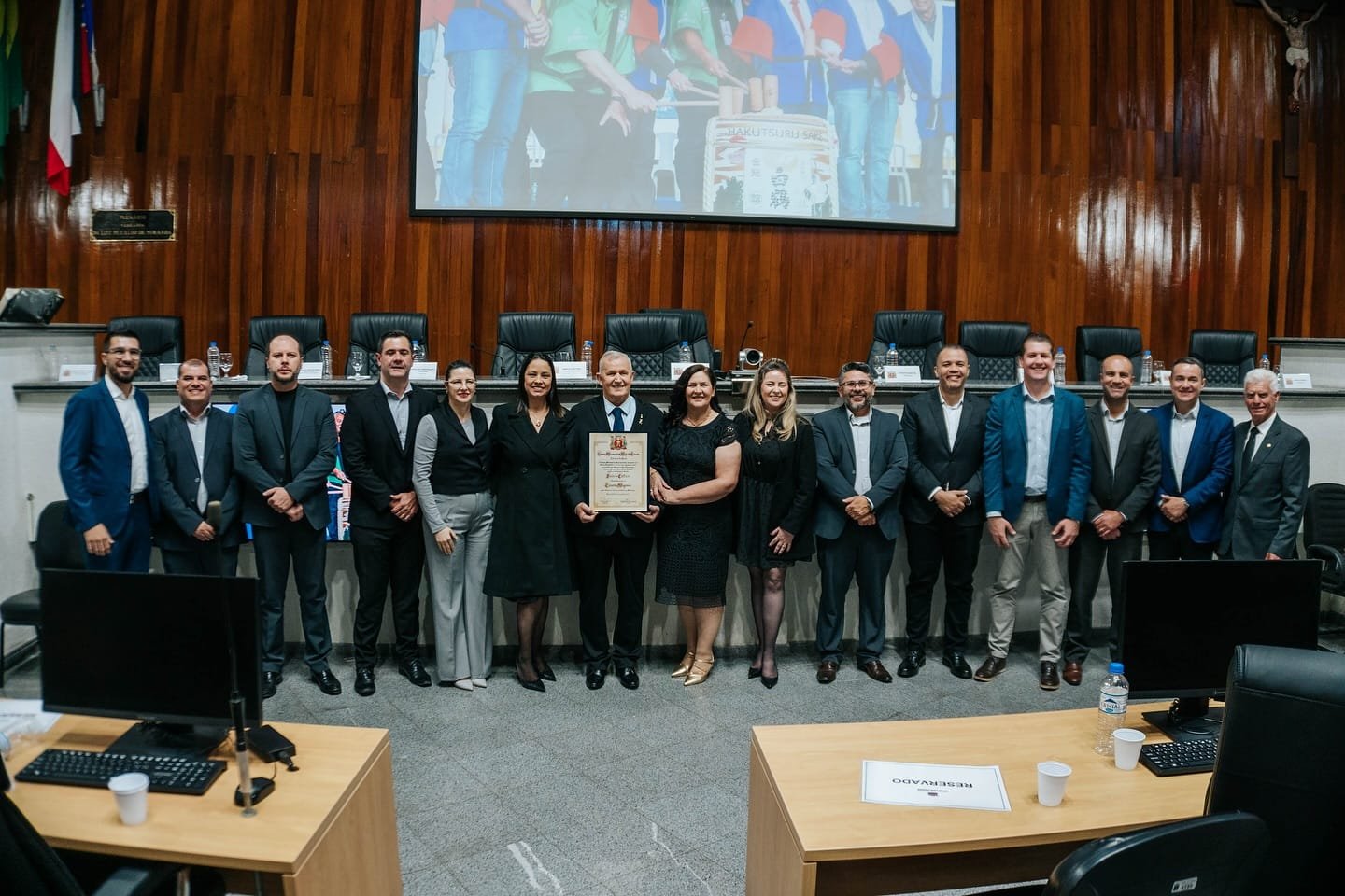 É de Santa Helena, o mais novo cidadão honorário de Mogi das Cruzes em São Paulo