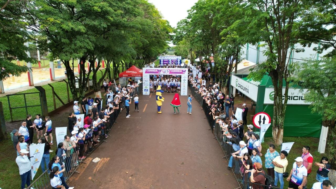 Corrida e caminhada “Juntos pela vida”, teve sua segunda edição em cidade paraguaia