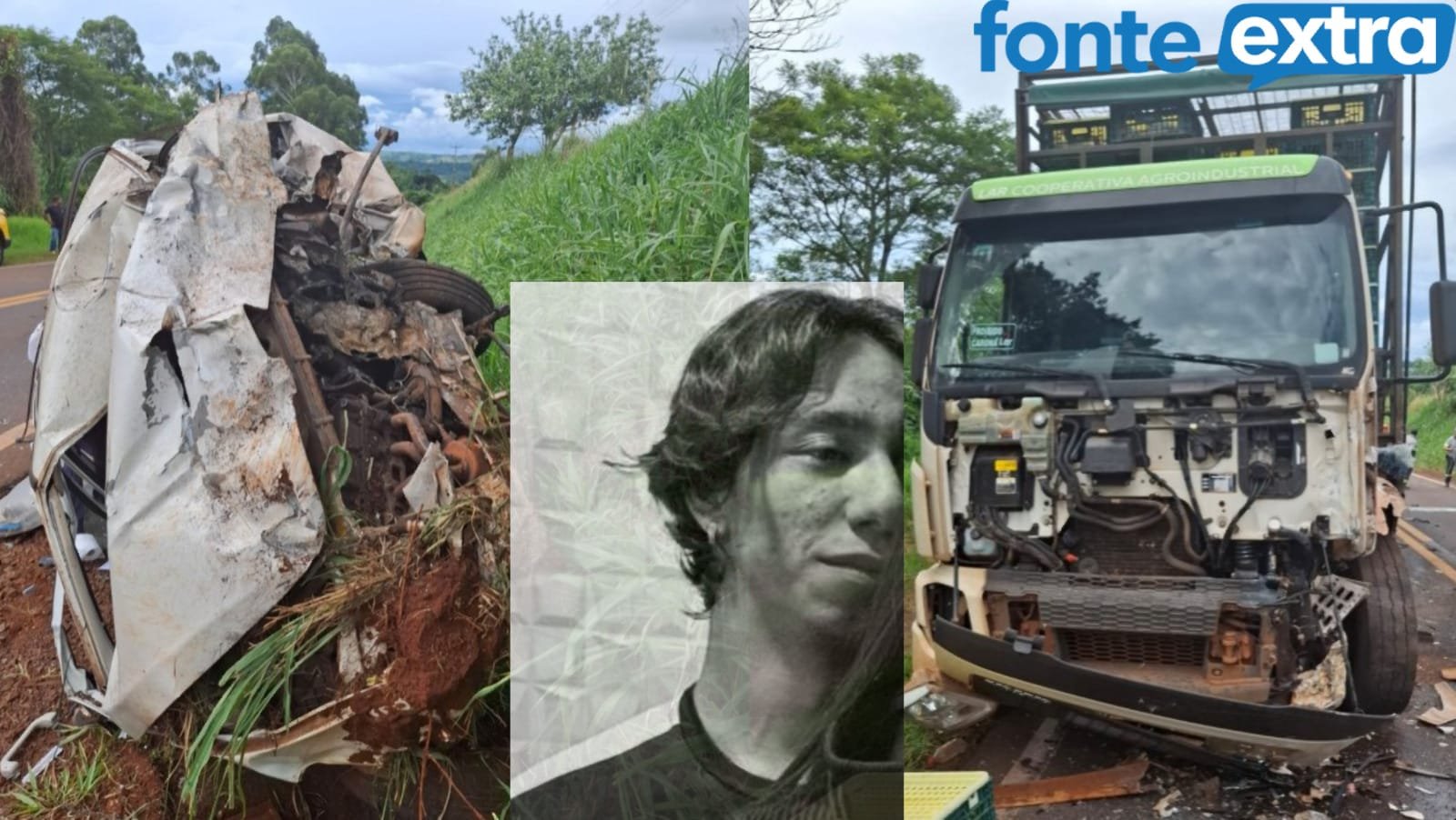 Filho de funcionário do IDR de Vera Cruz que atende Diamante é menino de 20 anos vítima fatal de acidente