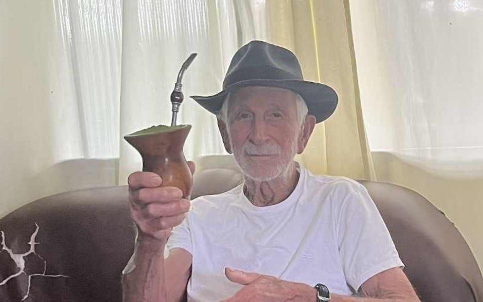 Uma semana depois da nona, faleceu o nono Albino Bertuzzi