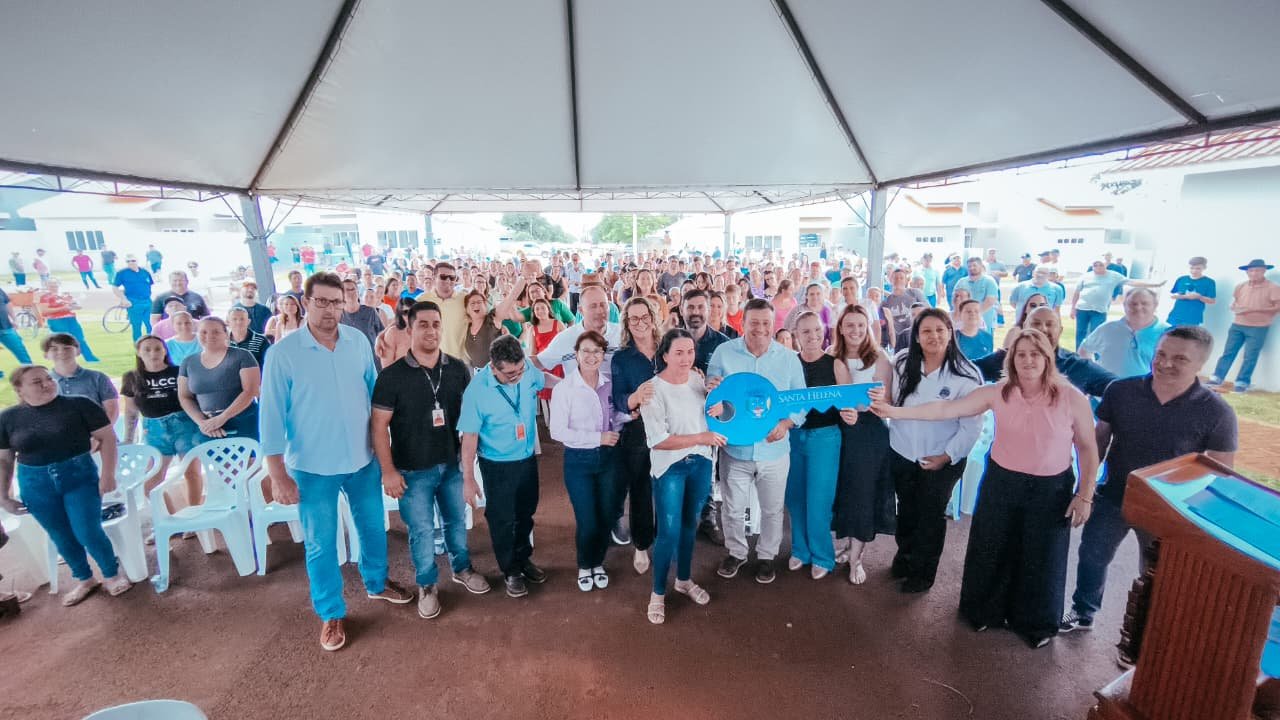 Depoimentos simbolizam a felicidade de mais de uma centena de contemplados com casa própria em Santa Helena…