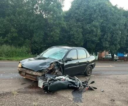 Acidentes entre motos e carros se repetem em Santa Helena e região com feridos graves e mortes