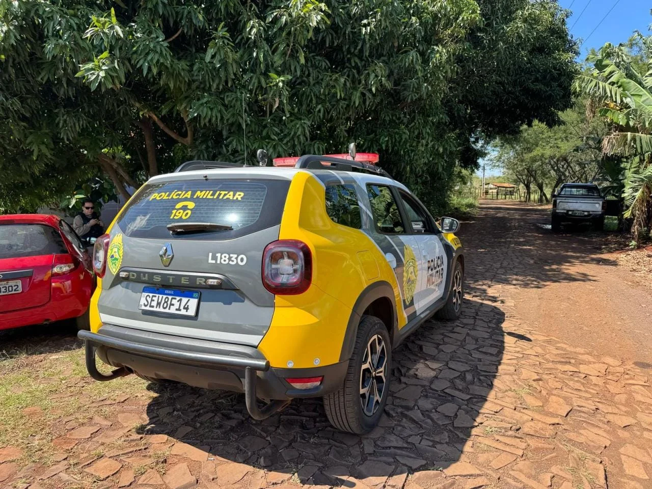 Com autorização da Justiça haverá apoio policial para continuar asfalto de SH  a Ramilândia