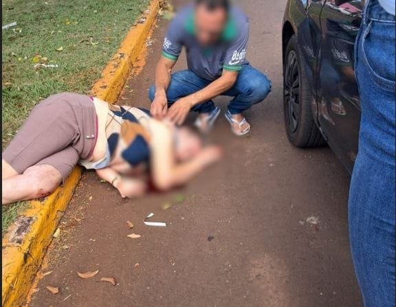 Mulher atropelada em faixa de pedestre fica gravemente ferida menos de 24h após morte no trânsito em Santa Helena