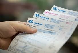 Tarifa da água e esgoto da Sanepar em Santa Helena, assusta moradores