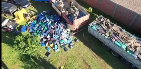 Exclusivo!!! Recorde! Maconha apreendida em Salto del Guairá chega próximo a 90 toneladas