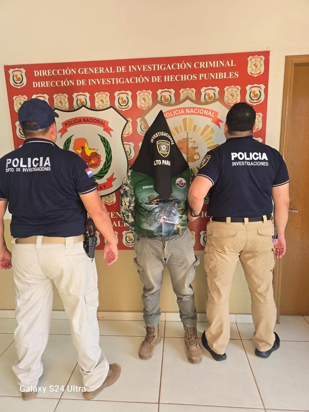 Oficial da Marinha preso acusado de roubo milionário ocorrido nesta semana no PY