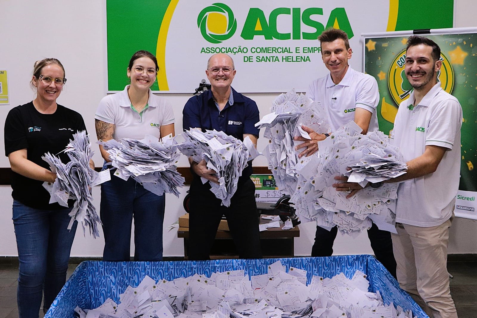 Comércio de SH movimentado com 120 mil cupons preenchidos na campanha de vendas 2025