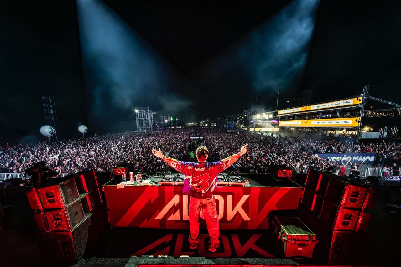 Maior evento musical da história do Paraná, Alok levou 338 mil para Matinhos