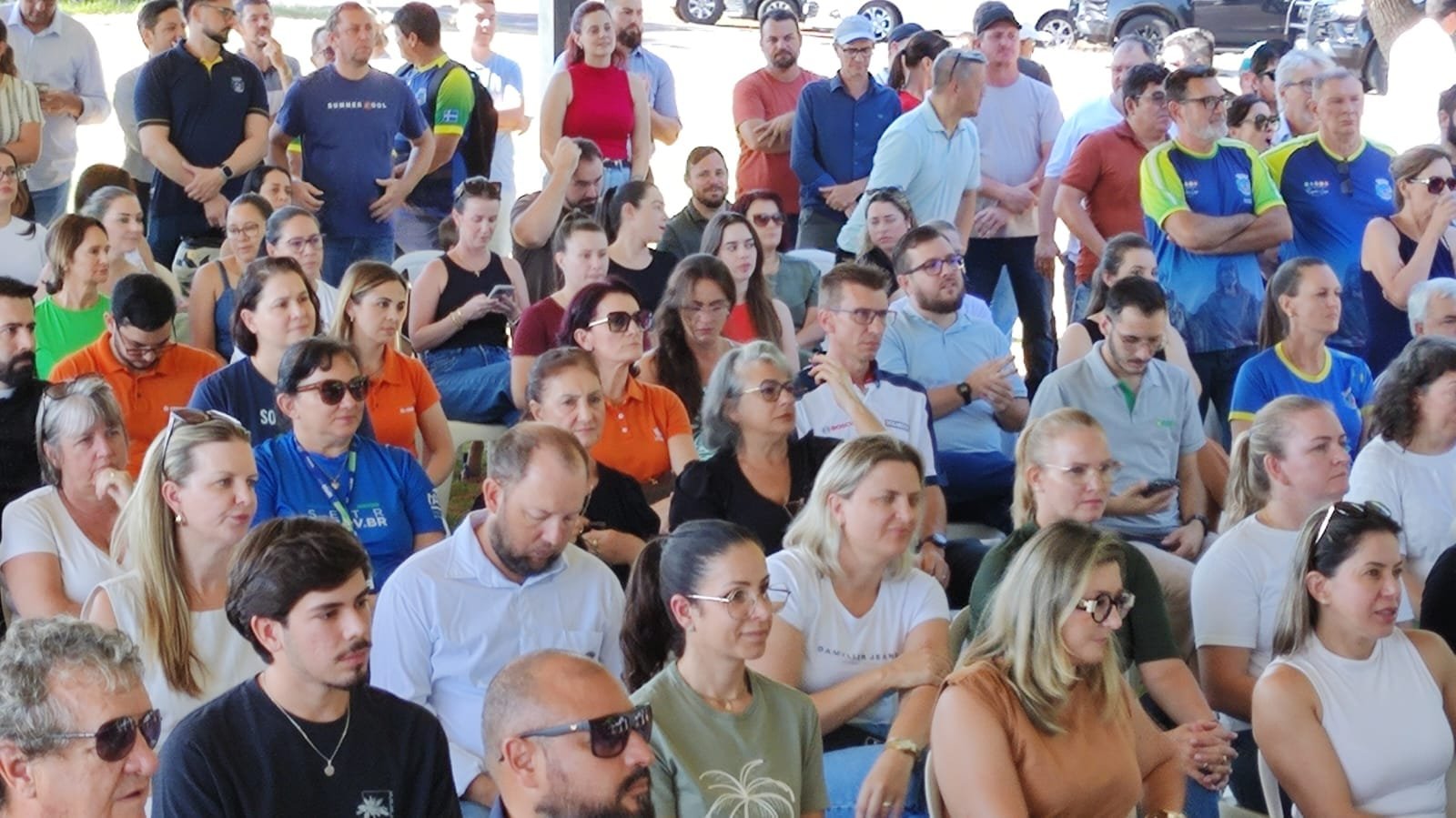 Santa Helena vê três secretários de Estado em inauguração da Base da Polícia de Fronteira