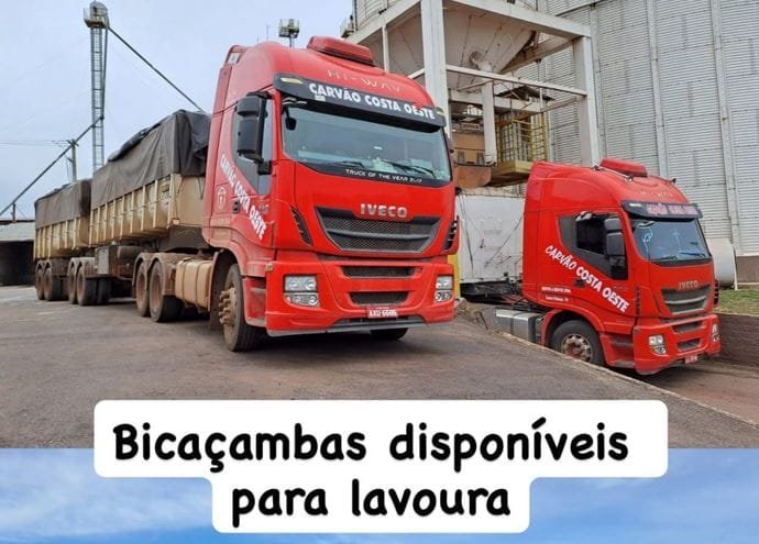 Quer agilidade para o transporte da colheita de soja… Contrate uma bicaçamba basculante PR e MS