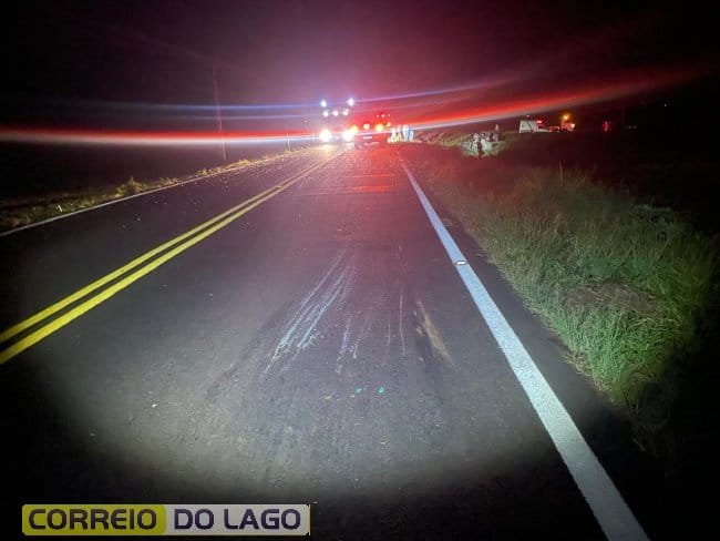 Violento acidente deixa vítima fatal e feridos