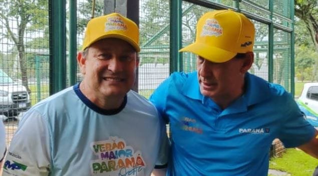 Dinho recebe secretário do Turismo Paranhos para lançamento do Verão Maior (vídeo)