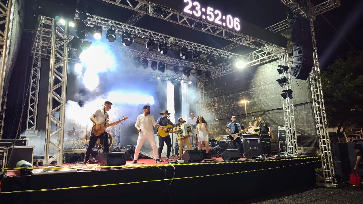 Veja como foi a chegada de 2026 no Lago Municipal em Marechal Rondon