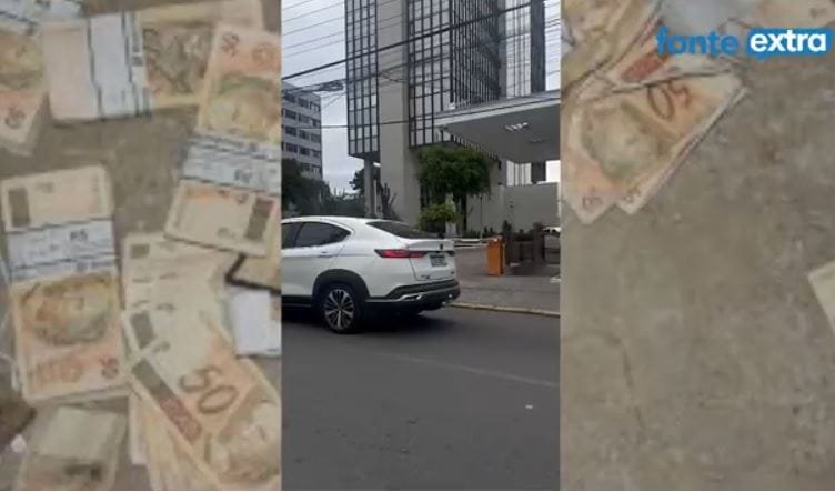 Radialista da região visita locais do maior furto a banco já feito no Brasil