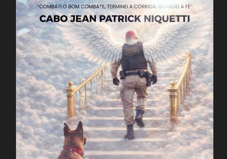 PM presta homenagem a cabo Nichetti, morto em acidente nesta terça