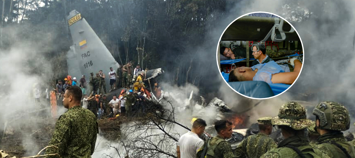 Soldado revela como sobreviveu à queda de avião na Colômbia e relata experiência dentro da aeronave: ‘Estavam me pisoteando’