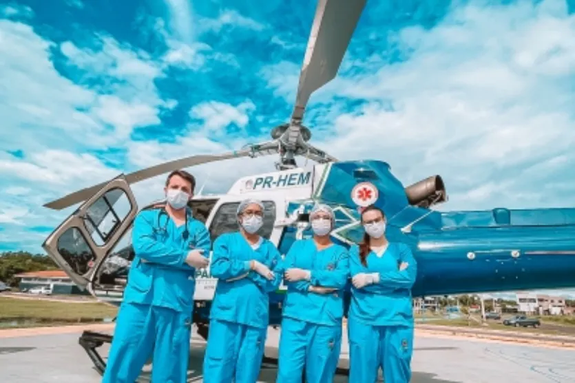 Santa-helenense que atua como médico em Guaíra, junto com equipe, ajudou salvar homem com edema agudo de pulmão