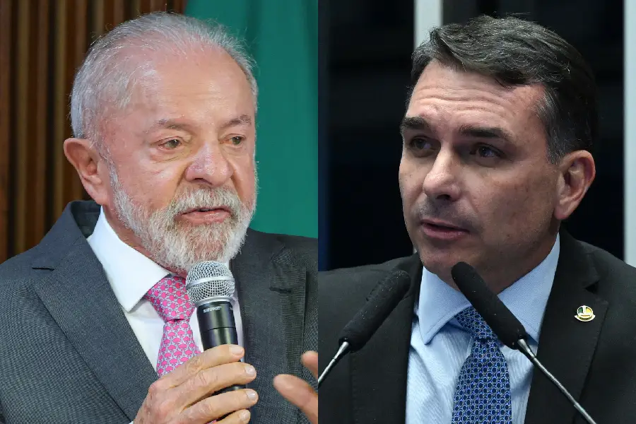 Datafolha: Flávio Bolsonaro tem 46% e Lula, 45%, no segundo turno