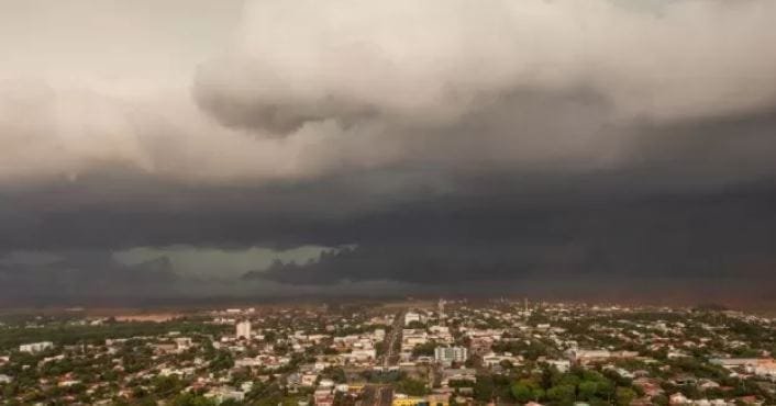 Santa Helena, Foz e Marechal na rota de fortes chuvas de até 60mm neste domingo
