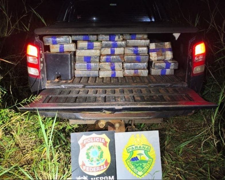 Operação Protetor de Fronteiras e Divisas pega quase meia tonelada de maconha em SH