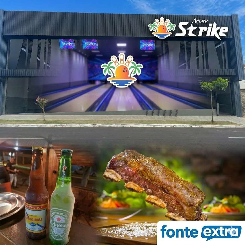 Churrasco do melhor e cerveja a 10 reais. É o domingo na Arena Strike!!!