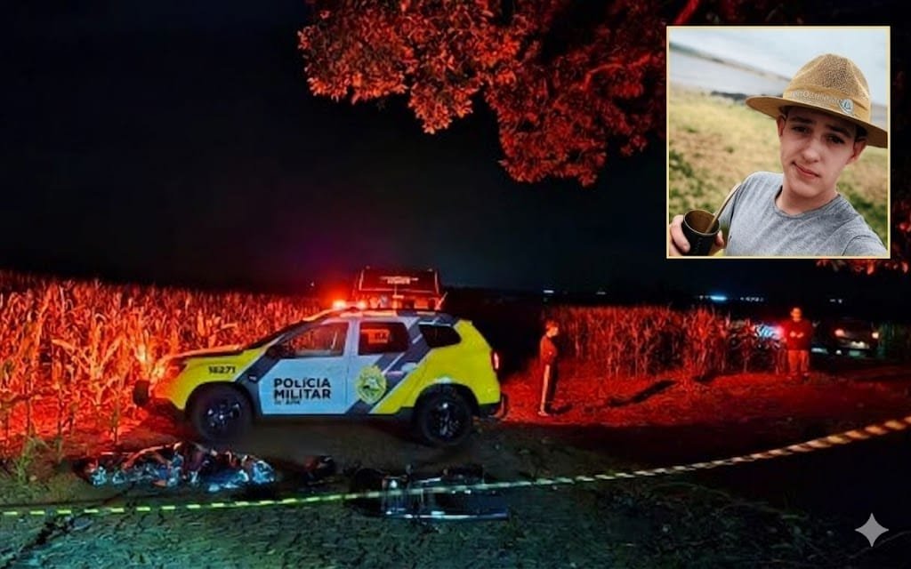 Identificado jovem vítima fatal em acidente no interior de Santa Helena na noite desta quinta