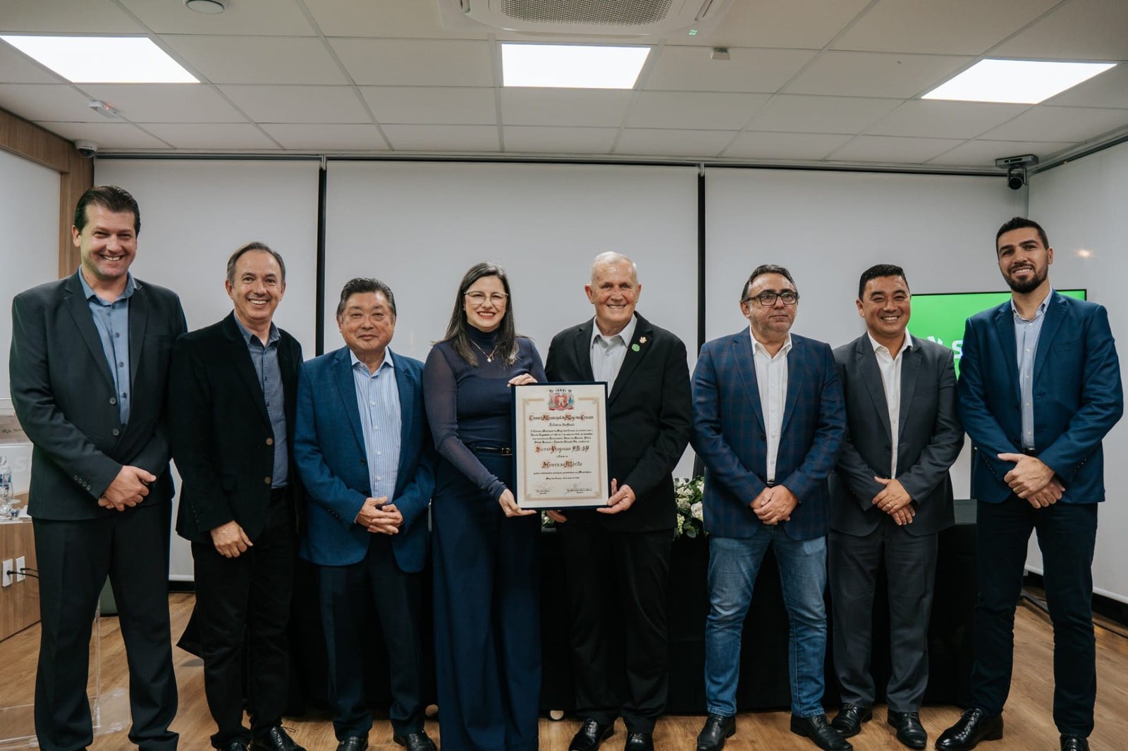 Sicredi Progresso PR/SP recebe Honra ao Mérito pelos serviços prestados a Mogi das Cruzes