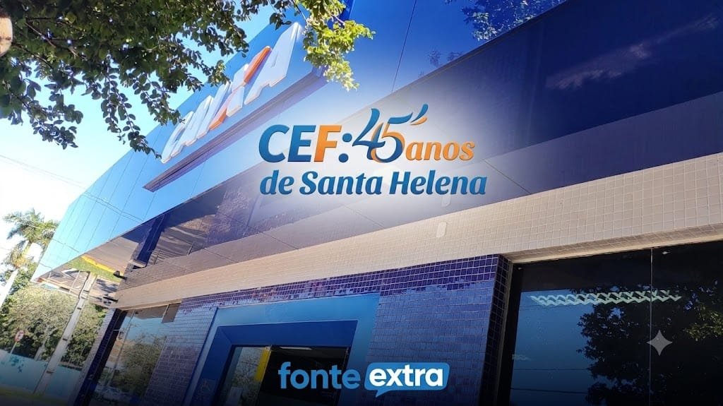 “Parte da nossa história”: Gerente celebra 45 anos da Caixa em Santa Helena (entrevista)