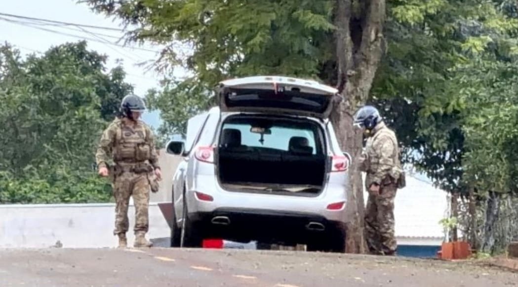 Bope remove explosivos em Itaipulândia do mesmo bando que atacou cidade paraguaia