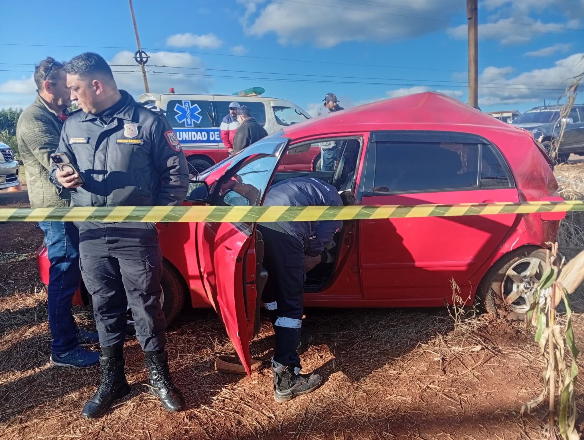 Tragédia em Mbaracayú, PY: Pioneiro brasileiro morre em violento acidente de trânsito