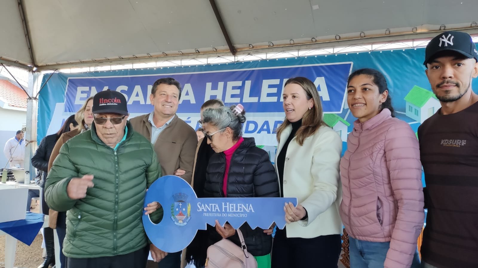 Sonho realizado de mais 115 famílias de Santa Helena… e mais casas virão