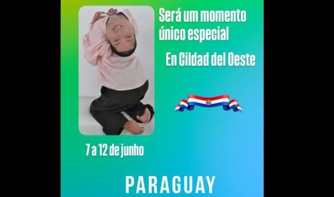 Me abrace do jeito que sou… Palestrante baiano Claudio Vieira de Oliveira no Paraguai: Amar a Vida!
