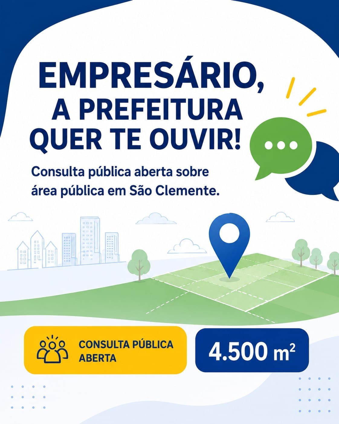 Prefeitura de Santa Helena abre consulta pública para definir o futuro de grande terreno na PR-317 em S. Clemente
