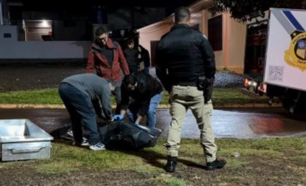 Vídeo flagra momento do homicídio em São Clemente, distrito de Santa Helena