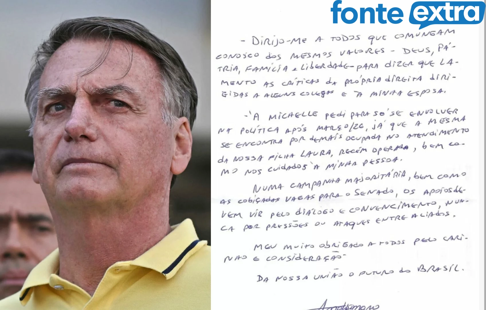 A carta do preso