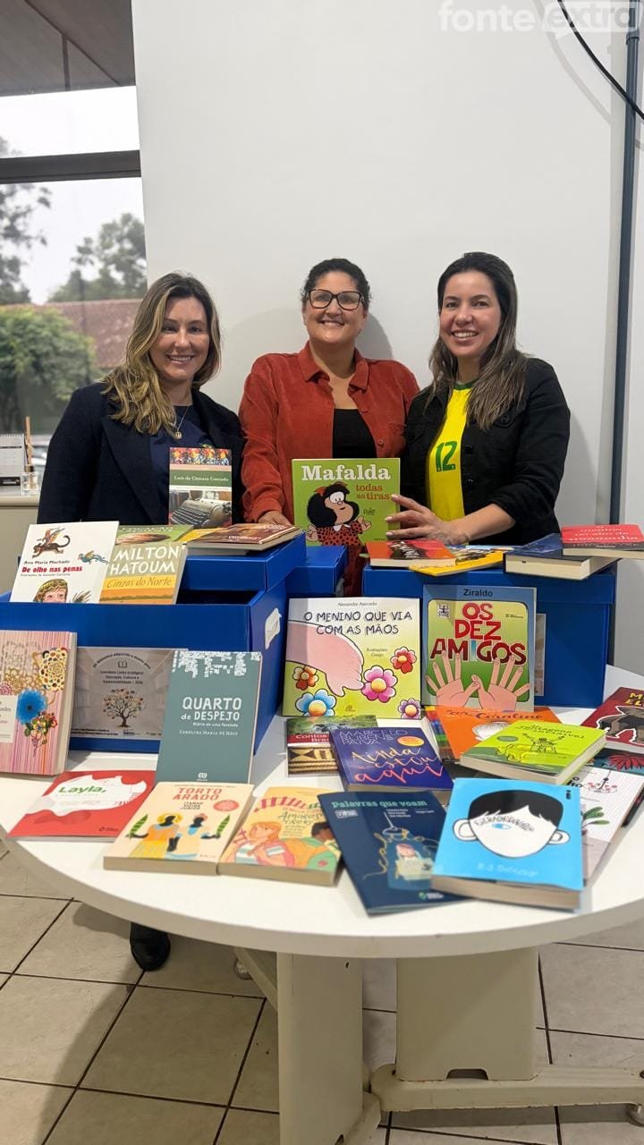 Santa Helena recebe Kit Biblioteca e amplia incentivo à leitura por meio do Convênio Linha Ecológica 2026
