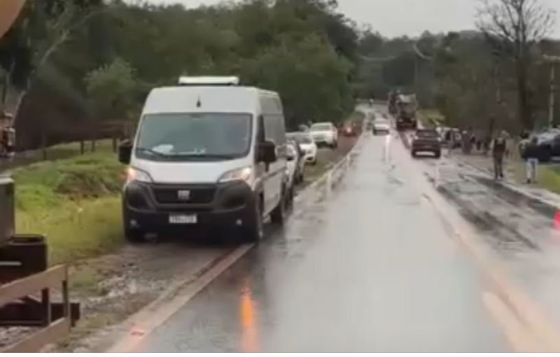 Más condições climáticas causam engavetamento entre SH e S. José e outro acidente grave na rodovia a Medianeira (vídeo)