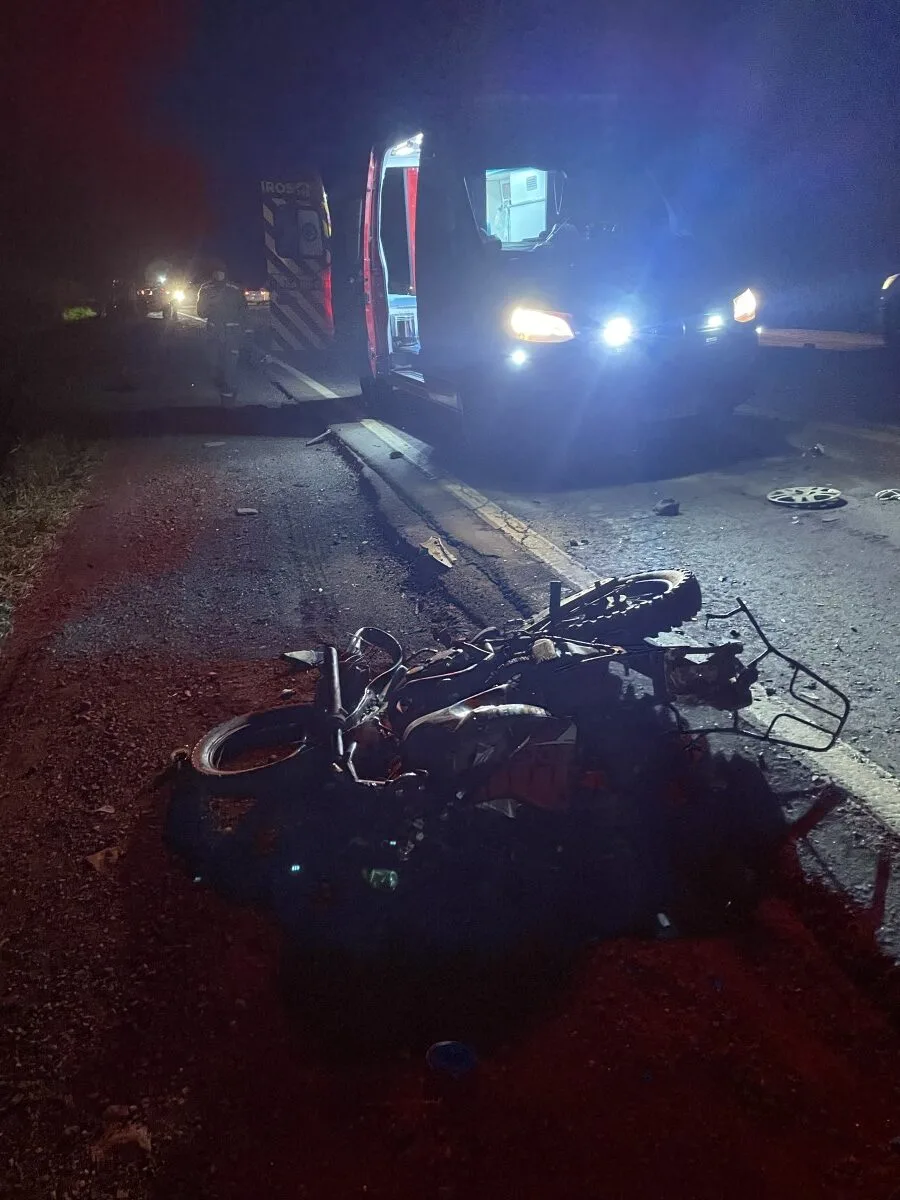 Identificado motociclista de 49 anos que perdeu a vida em trágico acidente na PR-495