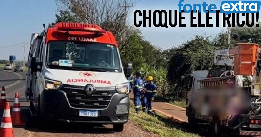 Copel esclarece acidente em poste e estado de saúde de trabalhador em SH